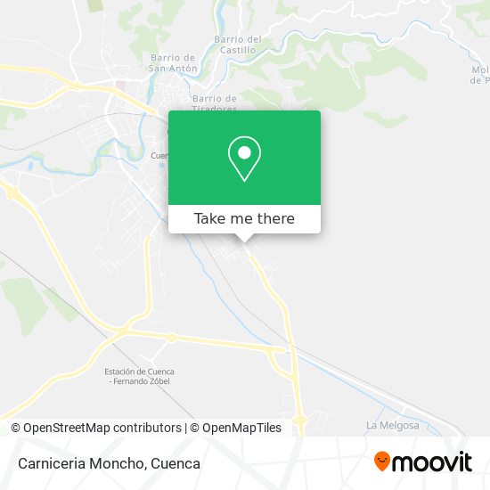 Carniceria Moncho map