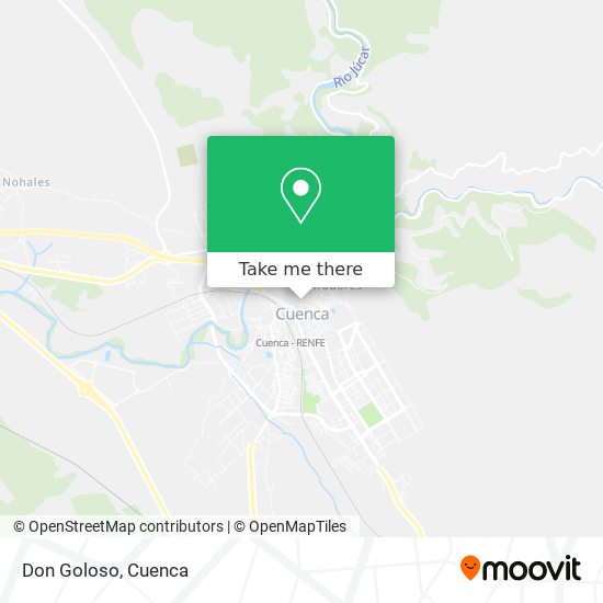 Don Goloso map