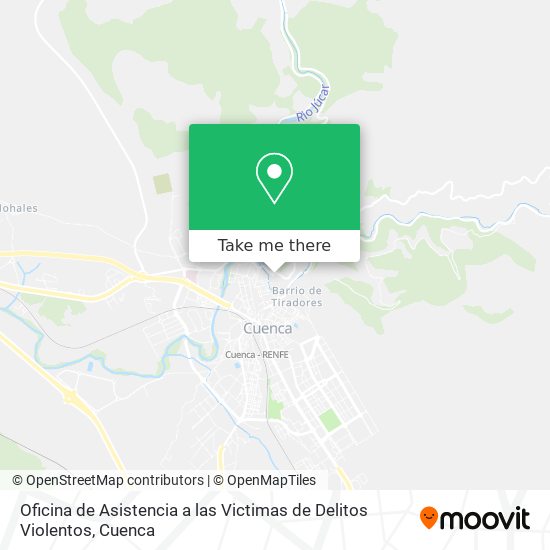 Oficina de Asistencia a las Victimas de Delitos Violentos map