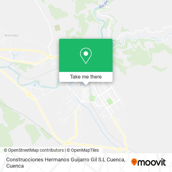Construcciones Hermanos Guijarro Gil S.L Cuenca map