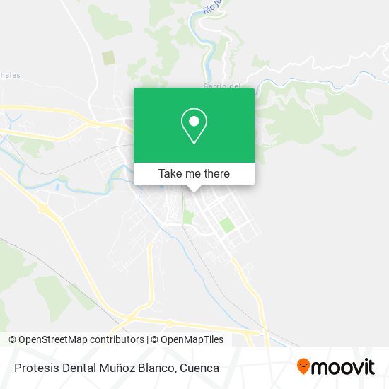 mapa Protesis Dental Muñoz Blanco