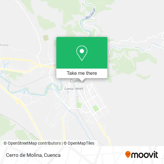 Cerro de Molina map