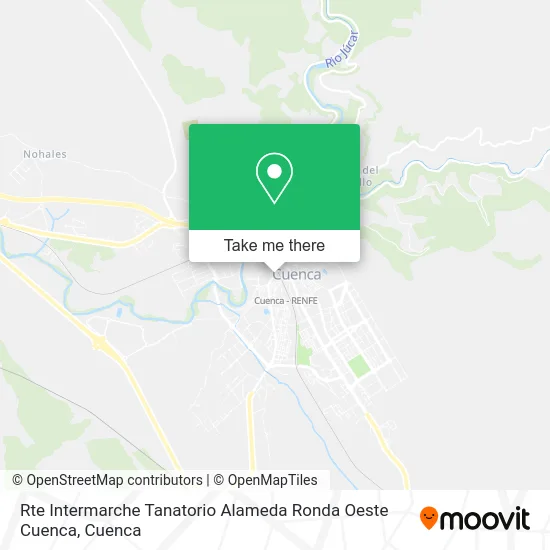 Rte Intermarche Tanatorio Alameda Ronda Oeste Cuenca map