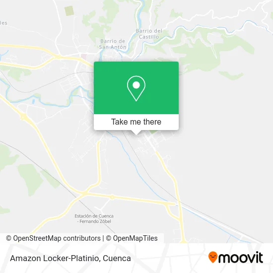 Amazon Locker-Platinio map