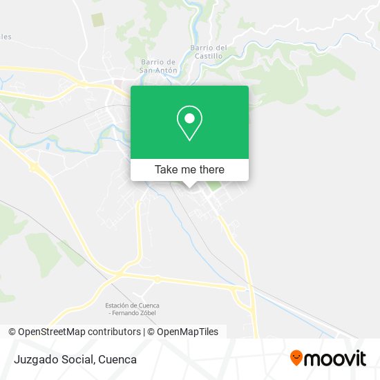 Juzgado Social map