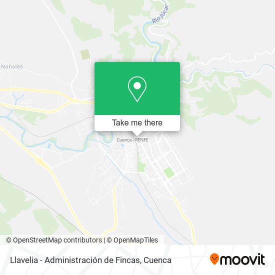 Llavelia - Administración de Fincas map