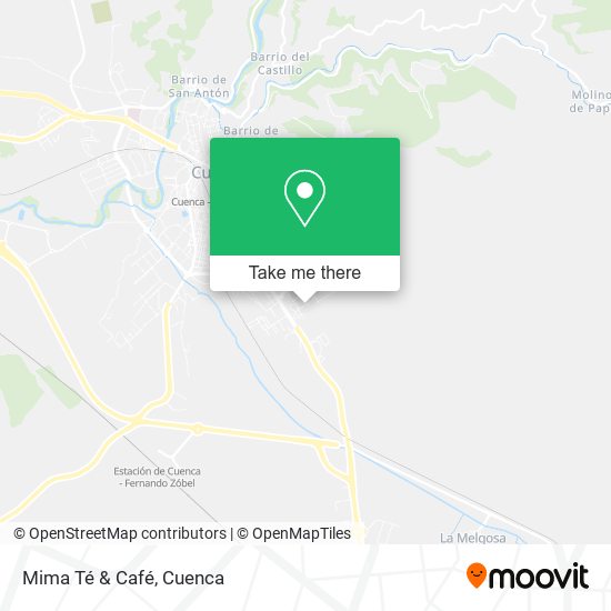 Mima Té & Café map