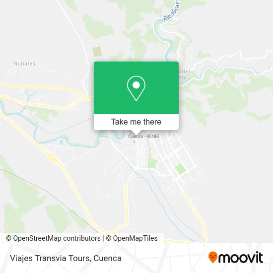 Viajes Transvia Tours map