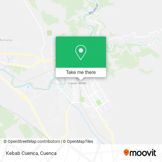 Kebab Cuenca map
