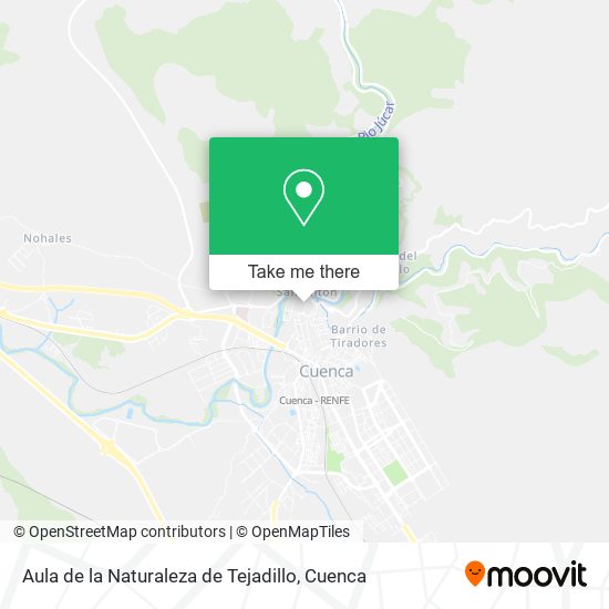 Aula de la Naturaleza de Tejadillo map