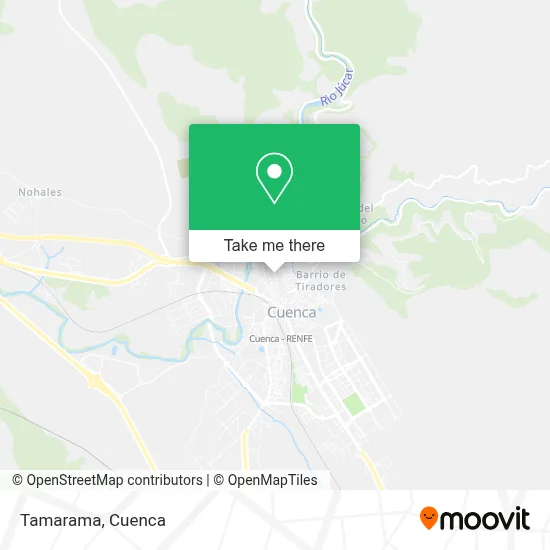 Tamarama map