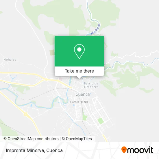 Imprenta Minerva map