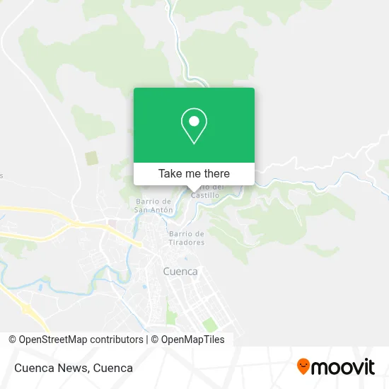 Cuenca News map