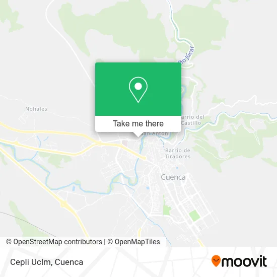 Cepli Uclm map