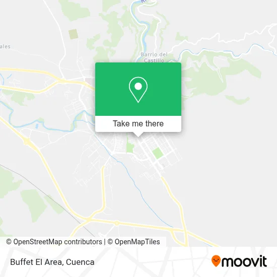Buffet El Area map