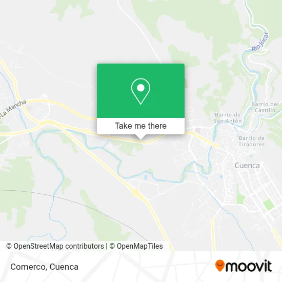 Comerco map