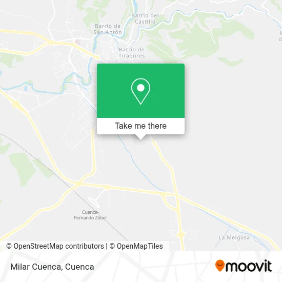 Milar Cuenca map