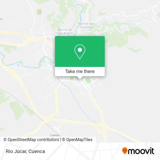 mapa Río Júcar