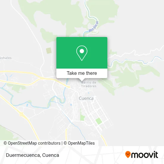 Duermecuenca map