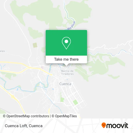 Cuenca Loft map