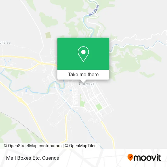 Mail Boxes Etc map
