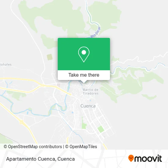 Apartamento Cuenca map