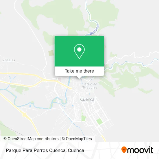 Parque Para Perros Cuenca map