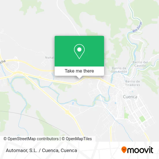 Automaor, S.L. / Cuenca map