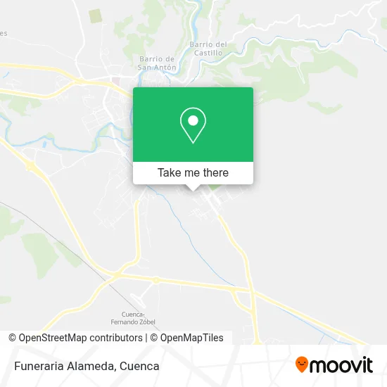 Funeraria Alameda map