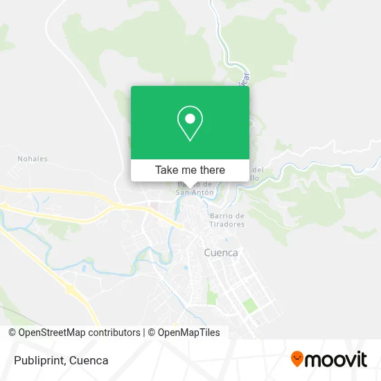 Publiprint map