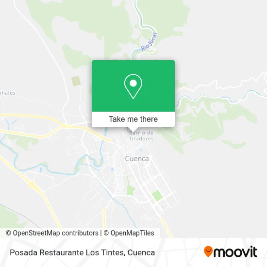 Posada Restaurante Los Tintes map