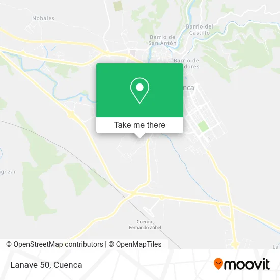 Lanave 50 map