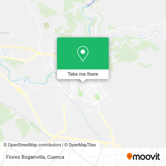 Flores Buganvilla map