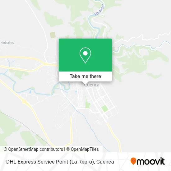 DHL Express Service Point (La Repro) map