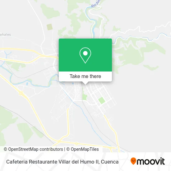 Cafeteria Restaurante Villar del Humo II map