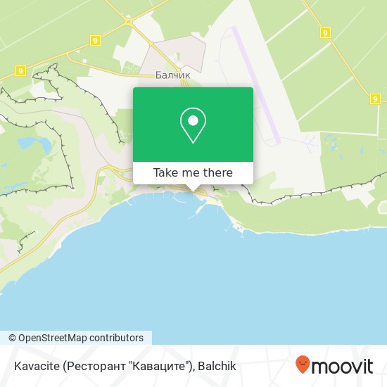 Kavacite (Ресторант "Каваците") map