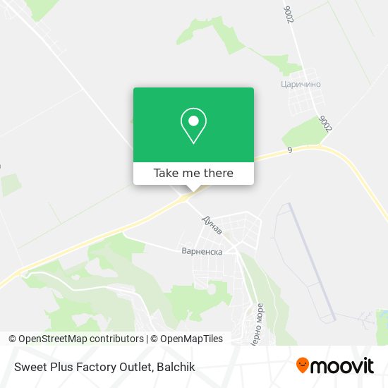 Sweet Plus Factory Outlet map