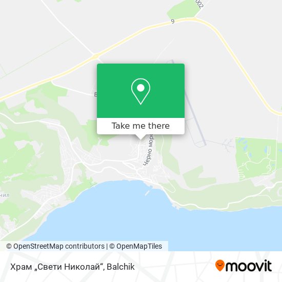 Карта Храм „Свети Николай“