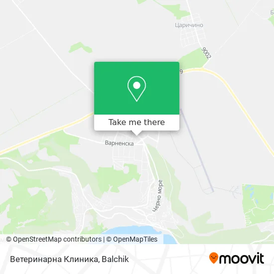 Карта Ветеринарна Клиника