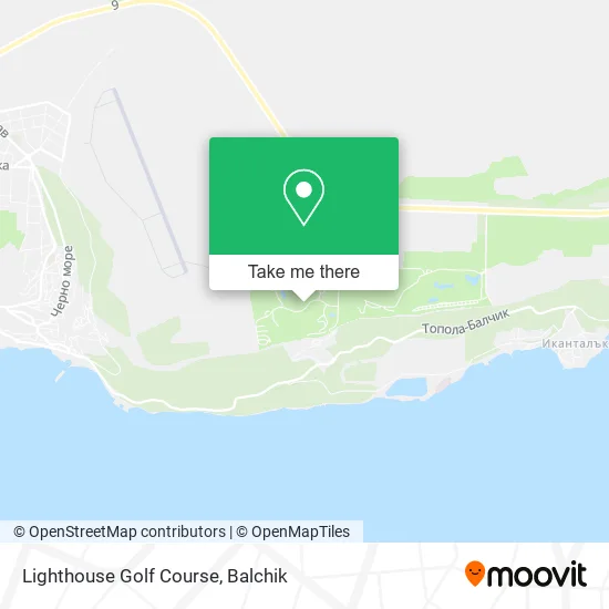 Карта Lighthouse Golf Course