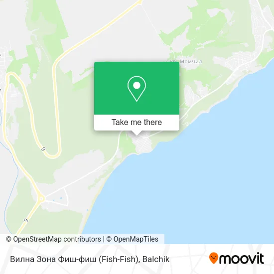 Вилна Зона  Фиш-фиш  (Fish-Fish) map