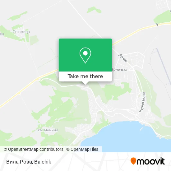 Карта Вила  Роза