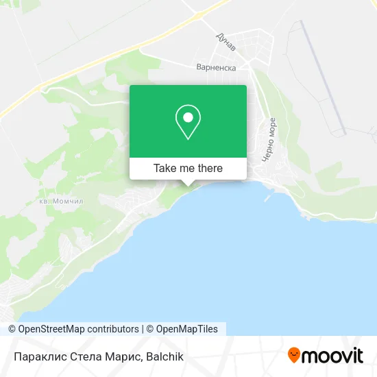 Карта Параклис  Стела Марис
