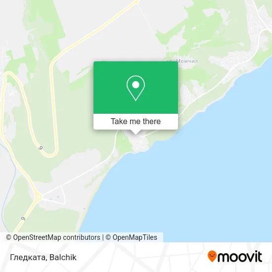 Карта Гледката