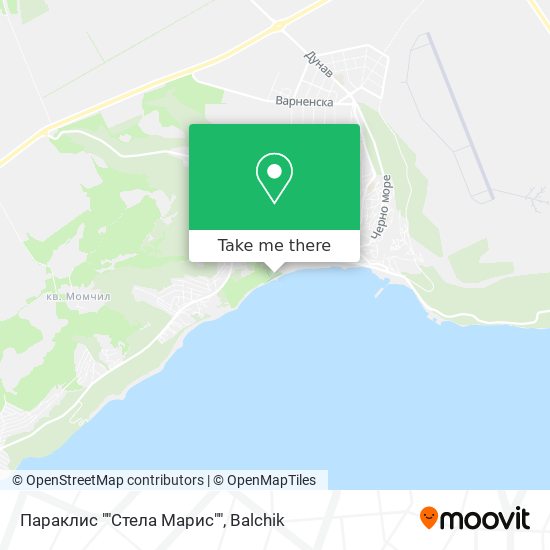 Карта Параклис ""Стела Марис""