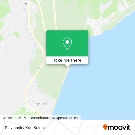 Карта Slaviansky Kat