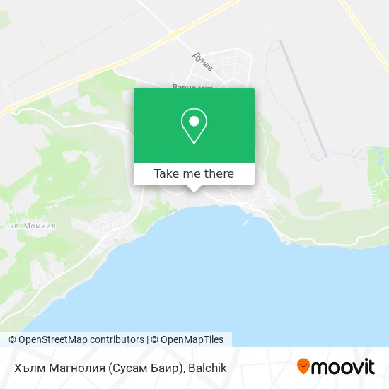 Карта Хълм Магнолия (Сусам Баир)