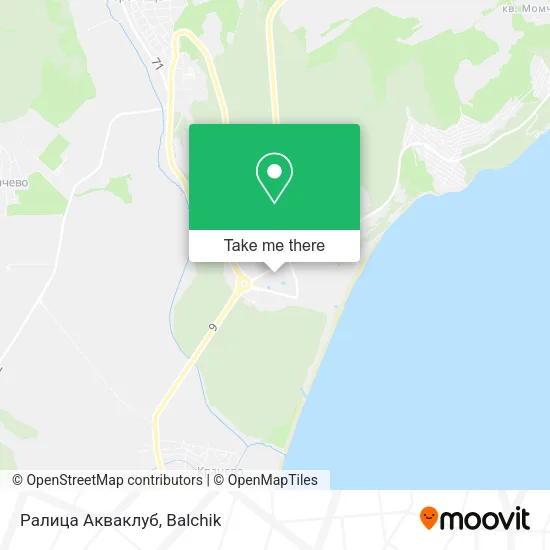 Ралица Акваклуб map