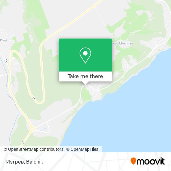 Изгрев map