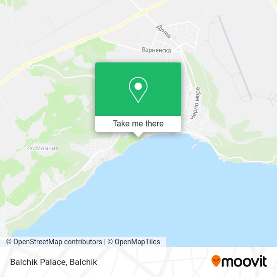 Карта Balchik Palace